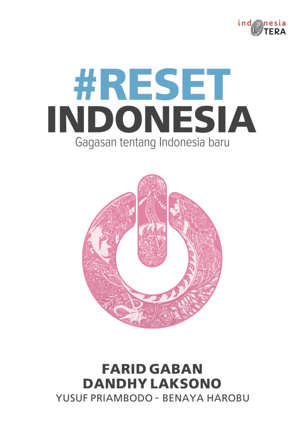 Cover Depan Buku #RESETINDONESIA